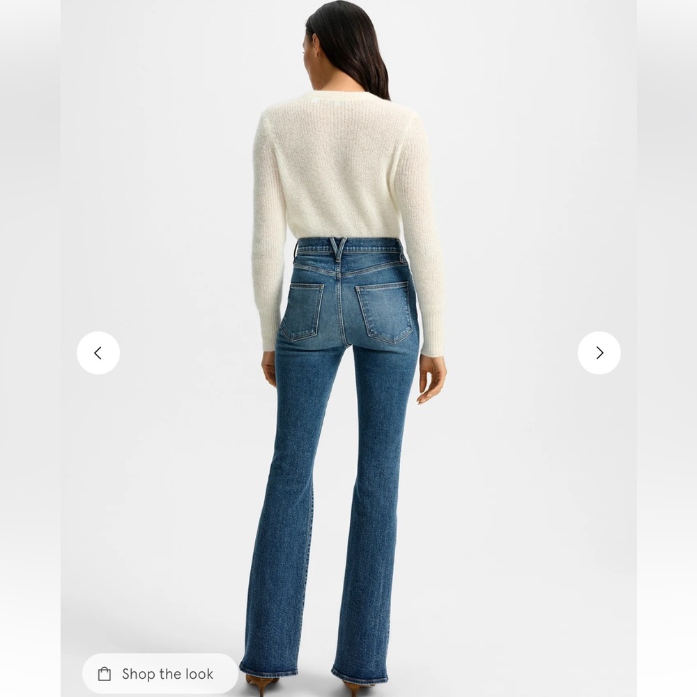 Veronica Beard- Beverly high rise skinny flare jeans (28) - Picture 9 of 9